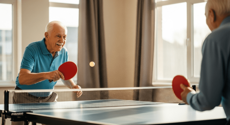 پینگ پنگ و قدرت واکنش چشم